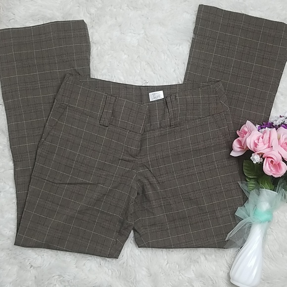 Pants - 🌺Brown plaid dress slacks
